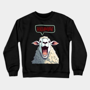 Halloween Sheep Crewneck Sweatshirt